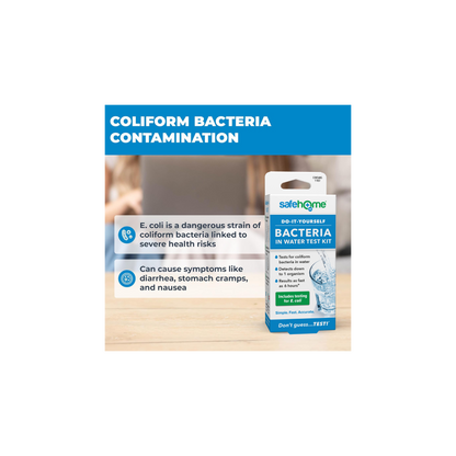 100% Made in the USA | Safe Home® Bacteria in Water Test Kit