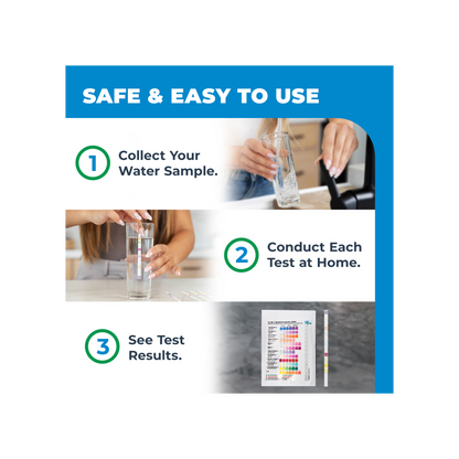 2盒 x 100% 美國製造 | Safe Home® 12-in-1 水質快測套裝 (10次)